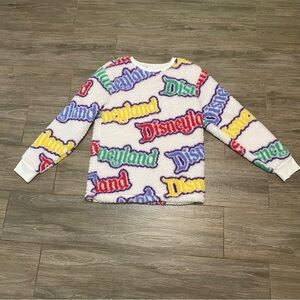 Disneyland Oversized Small Sherpa Sweatshirt